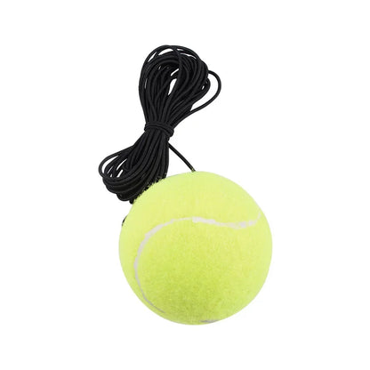 Portable Solo Tennis Trainer – Heavy-Duty Rebound Base with Elastic Cord and Training Ball