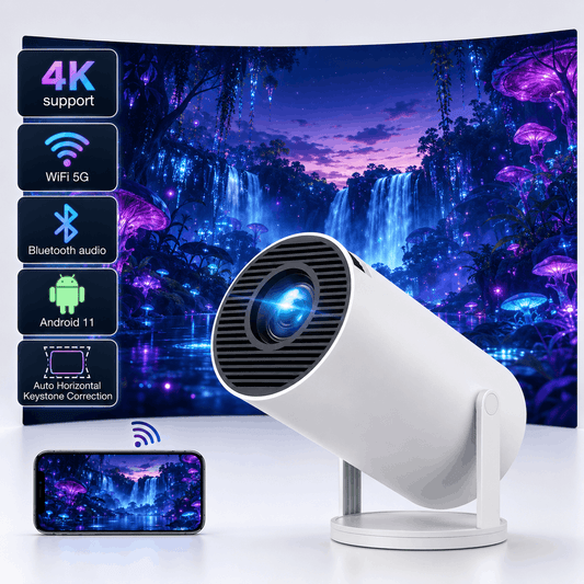 BarrelSmart HD Home Projector
